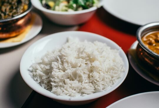 nutrition facts white rice
