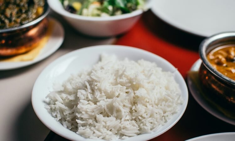nutrition facts white rice